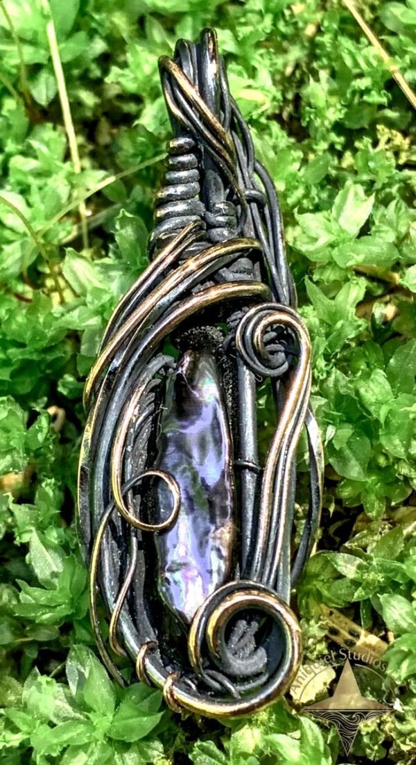 Purple Freshwater Pearl